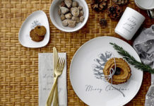 Świąteczna zastawa stołowa – dekoracja stołu wigilijnego